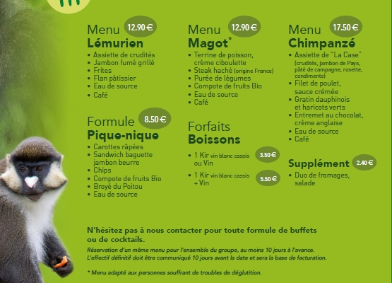 Groupes Enfants Et Adultes Parc Animalier La Vallee Des Singes